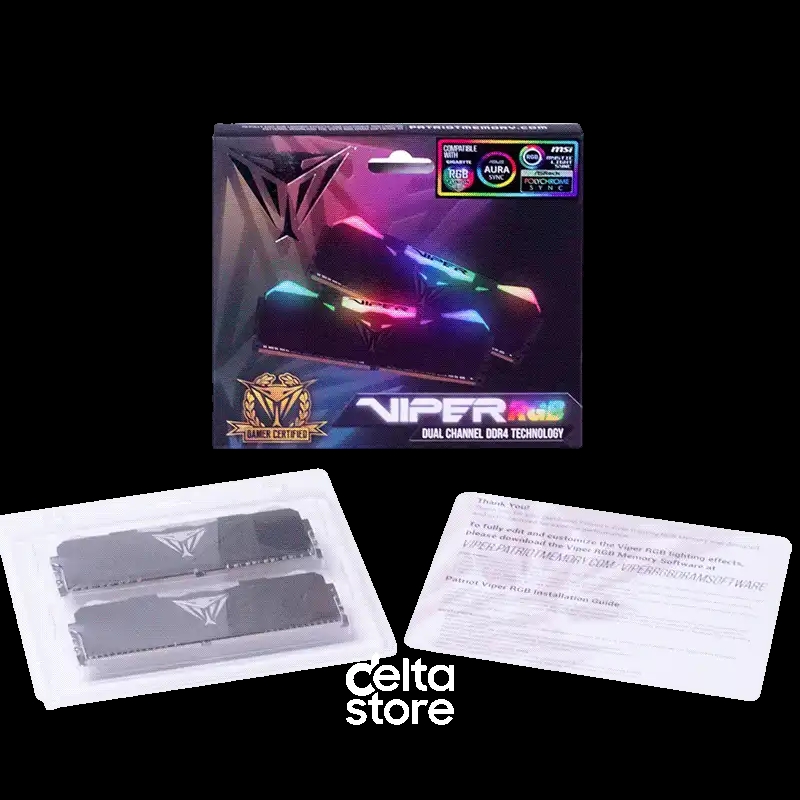 Patriot Viper RGB Series 32GB (2 x 16GB) 3200MHz kit