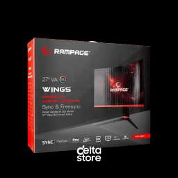 Rampage RM-Q27 WINGS 27-inch 2K Curved Gaming Monitor