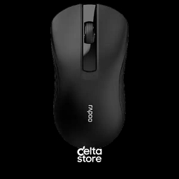 Rapoo B20 Silent Black Wireless Optical Mouse