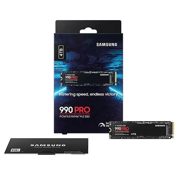Samsung 990 PRO 4TB NVMe PCIe 4.0 M.2 SSD