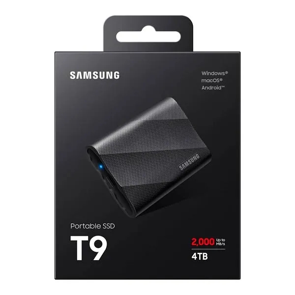 Samsung Portable SSD T9 4TB USB 3.2 SSD