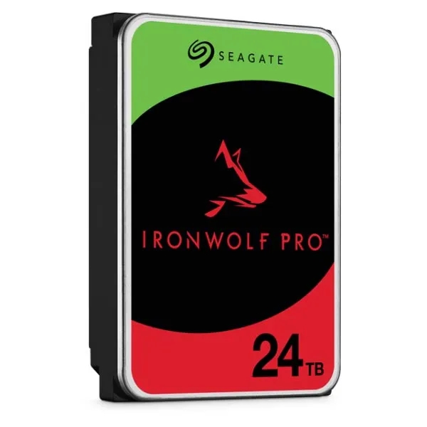 Seagate IronWolf Pro 24TB 3.5" SATA III Hard Drive ST24000NT002