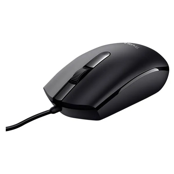 Trust Basi Wired Mouse Black