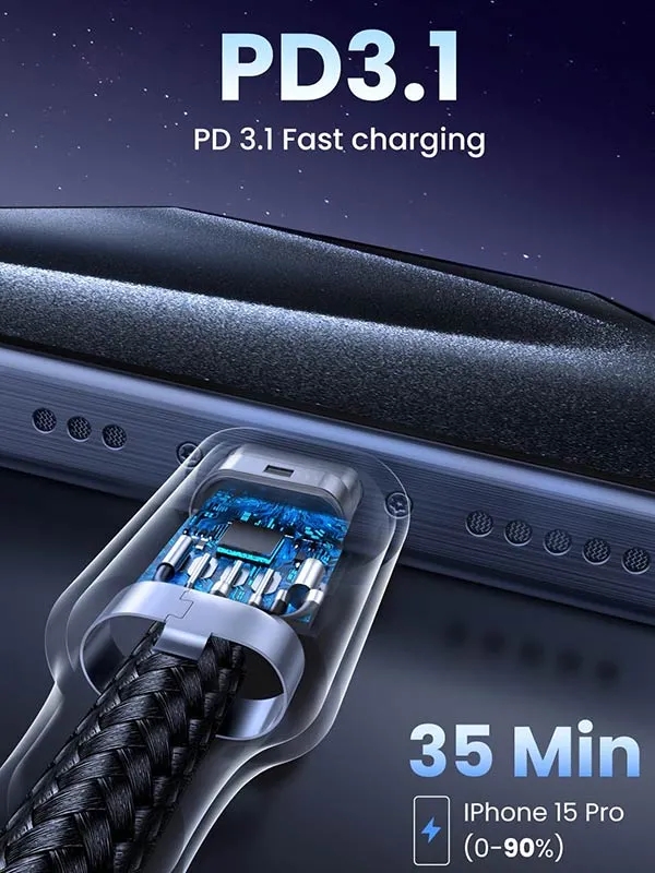 UGREEN 240W USB C to USB C Kabel 1m 65383