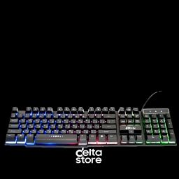 Klaviatura Ritmix RKB-200BL Black Gaming
