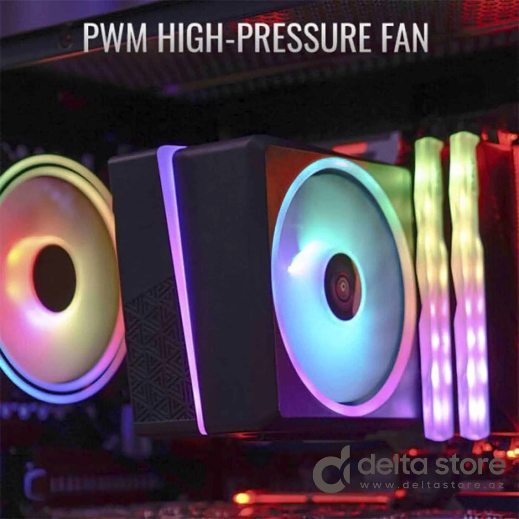 Aerocool Cylon 4F WH ARGB PWM 4P CPU Cooler 