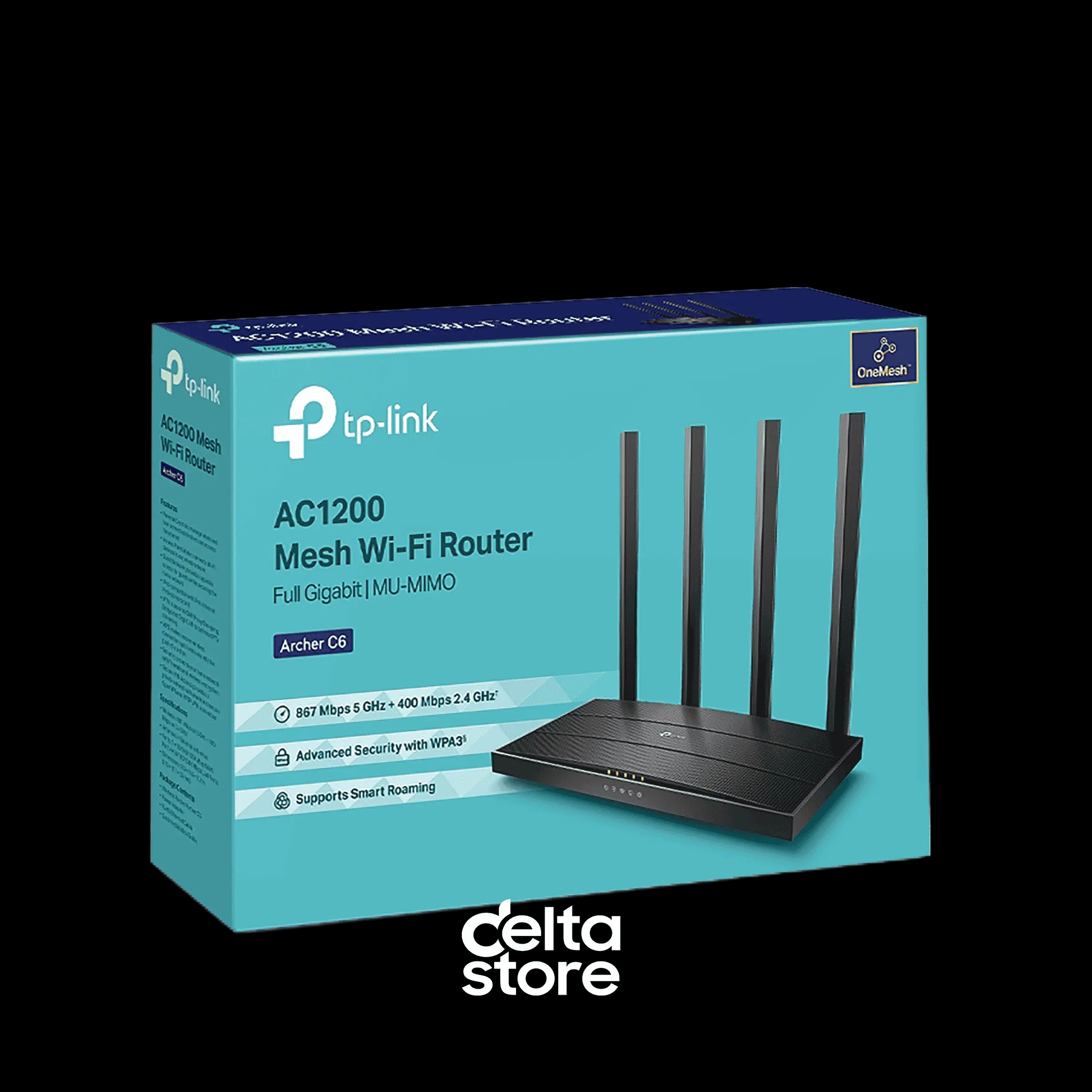Wi-Fi Router MU-MIMO TP-Link Archer C6 AC1200