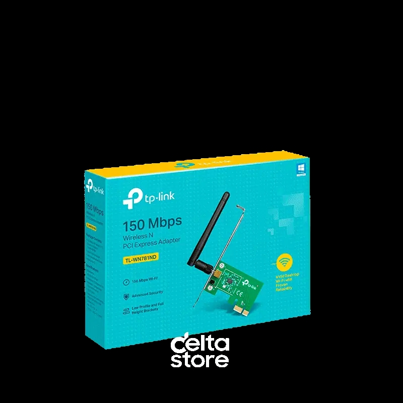 Wireless N PCI Express Adapter TP-Link TL-WN781ND