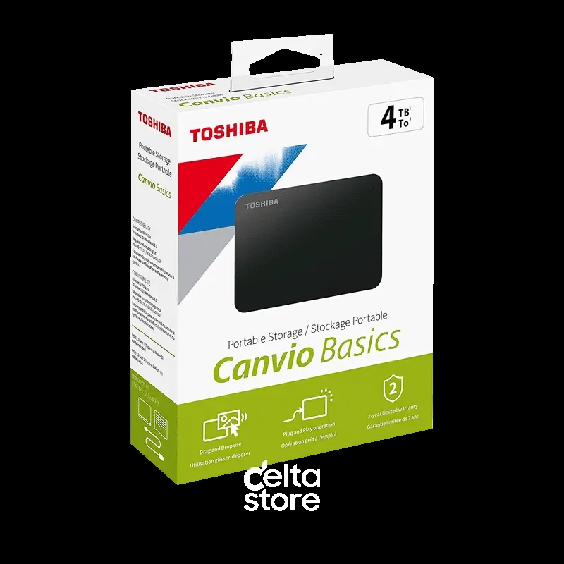 External HDD Toshiba Canvio Basics 4TB USB3.0