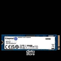 Kingston 500GB NV2 PCIe 4.0 NVMe SSD SNV2S/500G