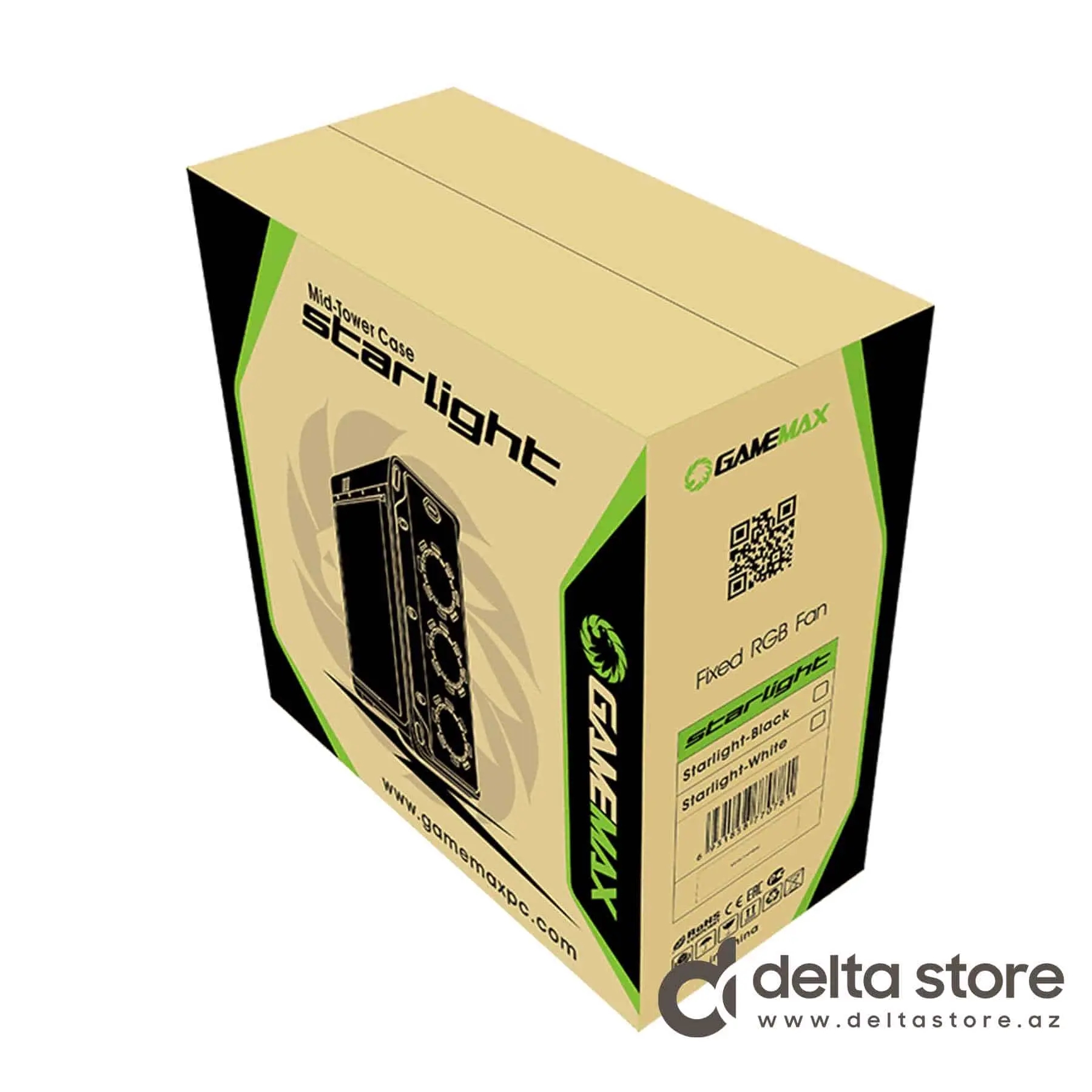 GameMax Starlight White FRGB Case
