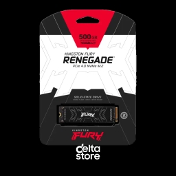 Kingston FURY Renegade 500GB PCIe 4.0 NVMe M.2 SSD SFYRS/500G