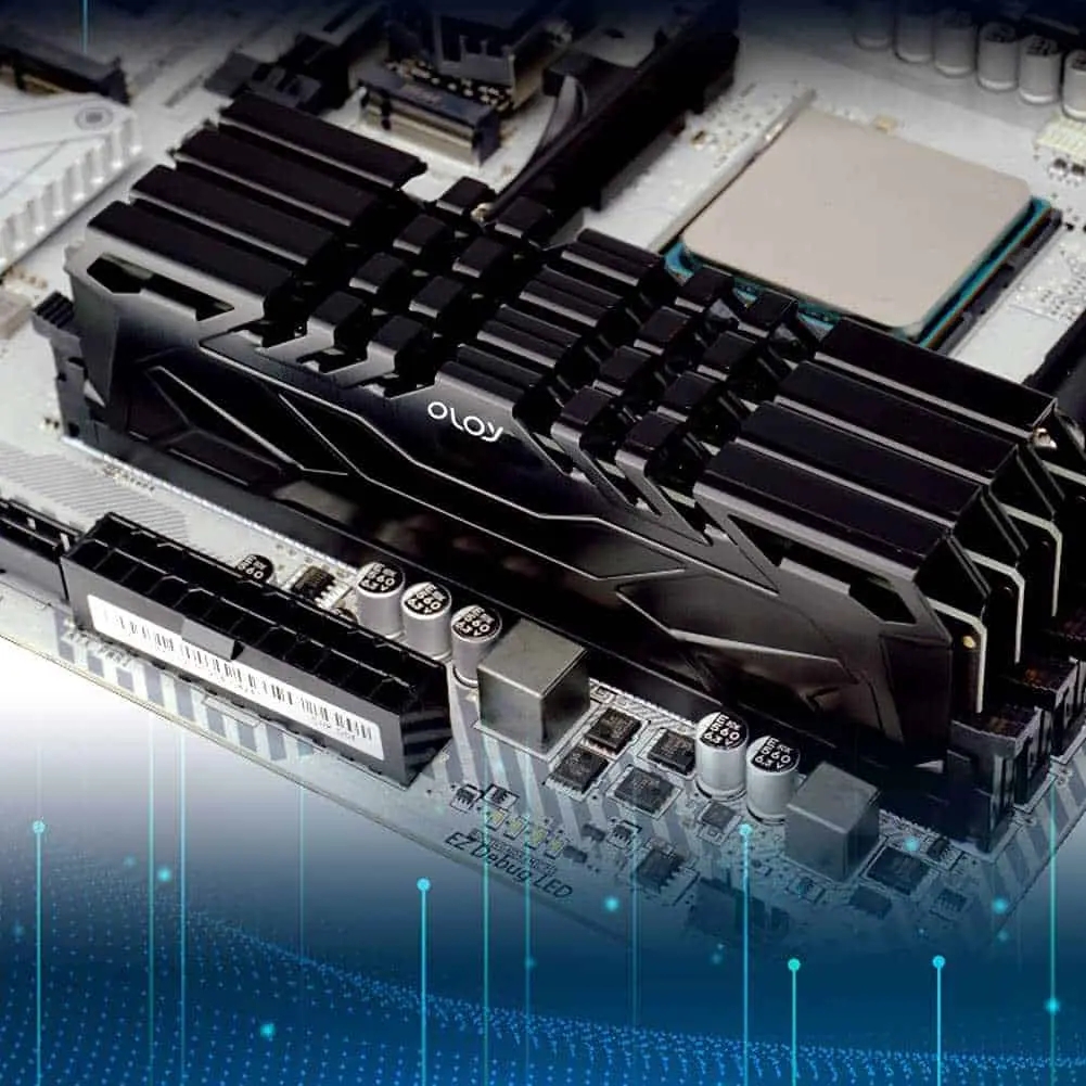 OLOy DDR4 RAM 16GB (2x8GB) 3000 MHz CL16 1.35V 288-Pin Desktop Gaming UDIMM 