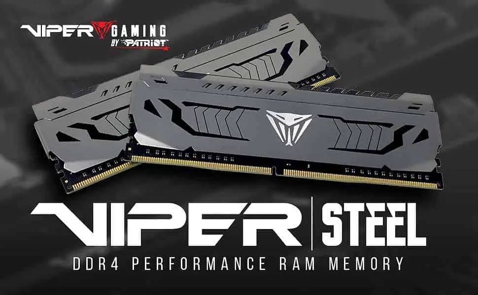 Patriot Dual Viper Steel 32 GB (2x16) DDR4 3600 MHz PVS464G360C8K Ram  