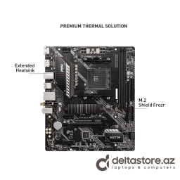 MSI MAG A520M Vektor WiFi Oyun Anakartı (AMD AM4, DDR4, PCIe 3.0, SATA 6Gb/s, 1 M.2, USB 3.2 Gen 1, HDMI/DP, WiFi 5, Micro-ATX)