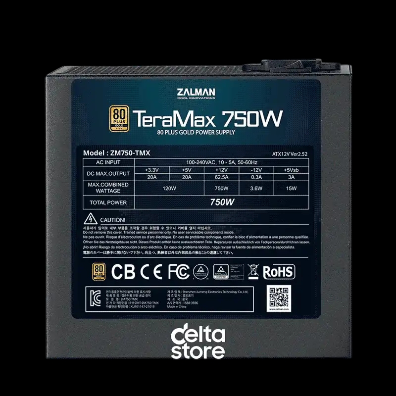 Zalman Teramax 750W Power Supply