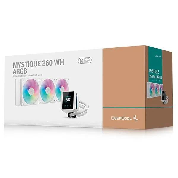 DeepCool MYSTIQUE 360 WH ARGB Liquid CPU Cooler