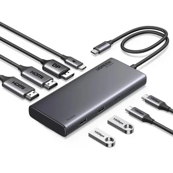 UGREEN CM639 8–in-1 Type-C Multifunctional Hub 35625