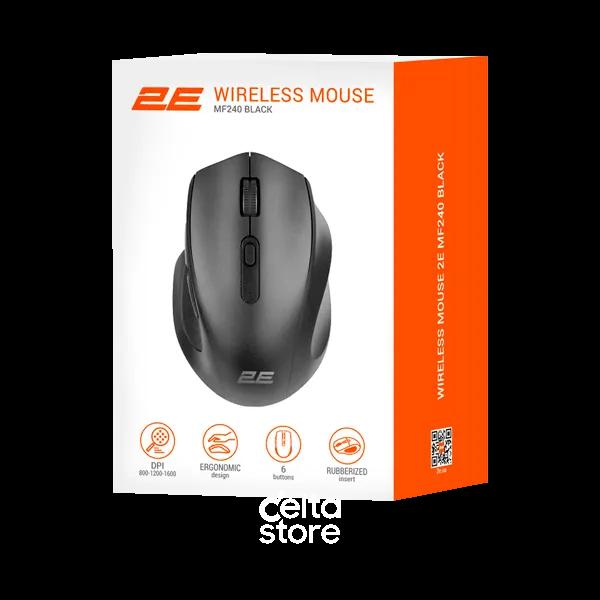 2E MF240 Black Wireless Mouse 2E-MF240WB