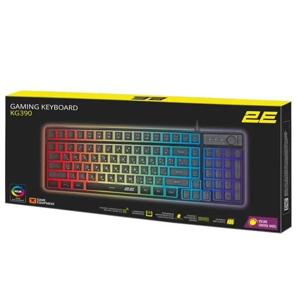 2E KG390 Wireless Gaming Keyboard 2E-KG390UBK-WL