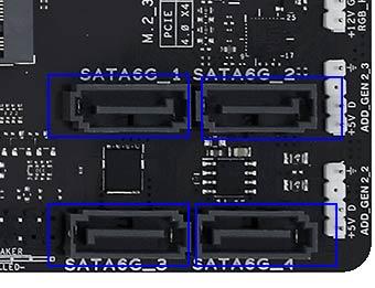 4 Sata Ports