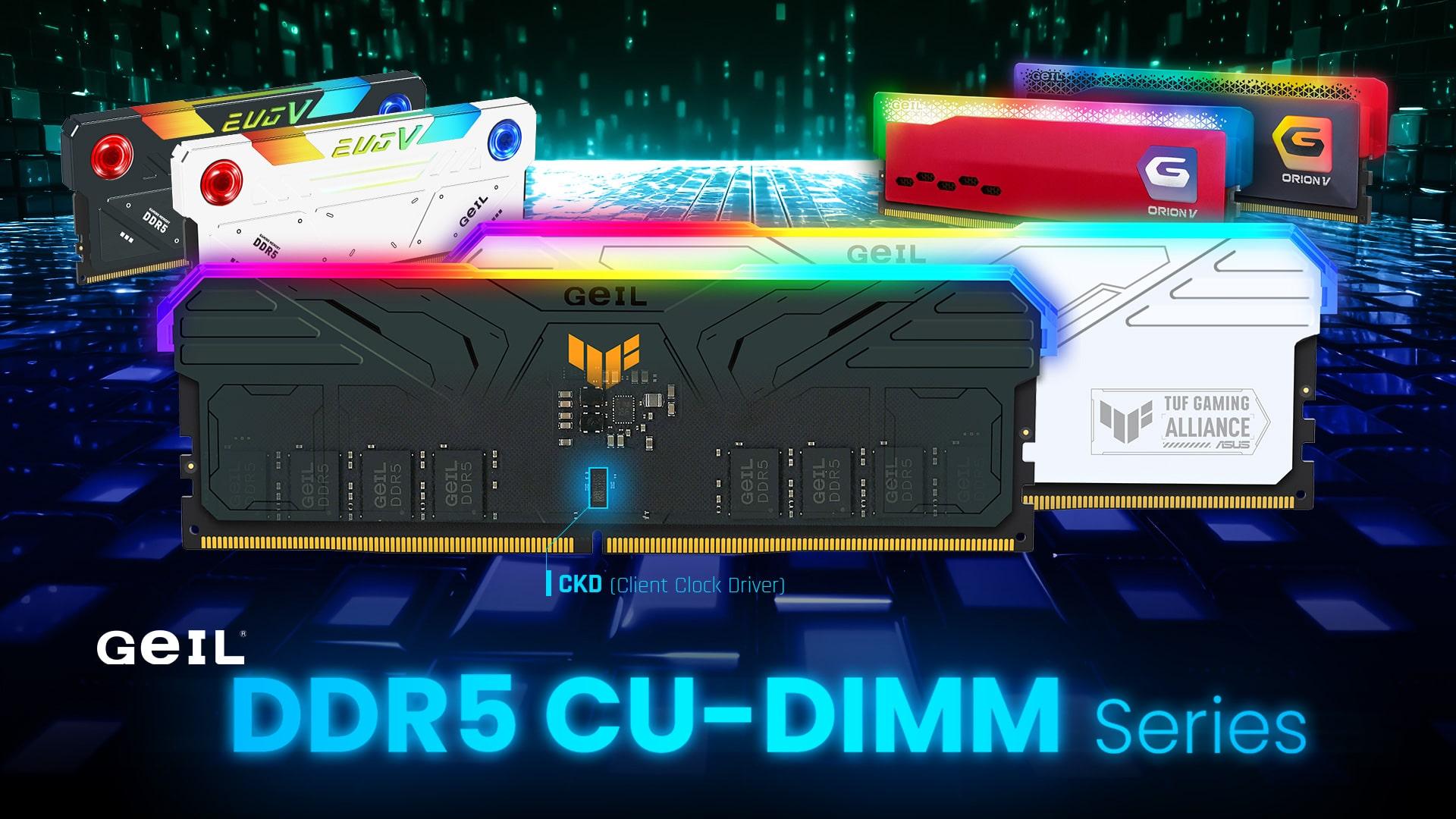 geil ddr5 cu-dimm rams