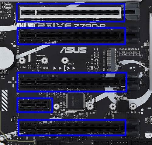 5x PCI-E Slots