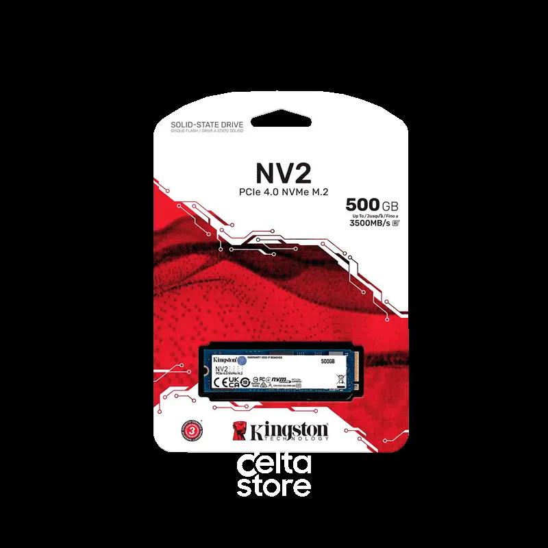Kingston 500GB NV2 PCIe 4.0 NVMe SSD SNV2S/500G