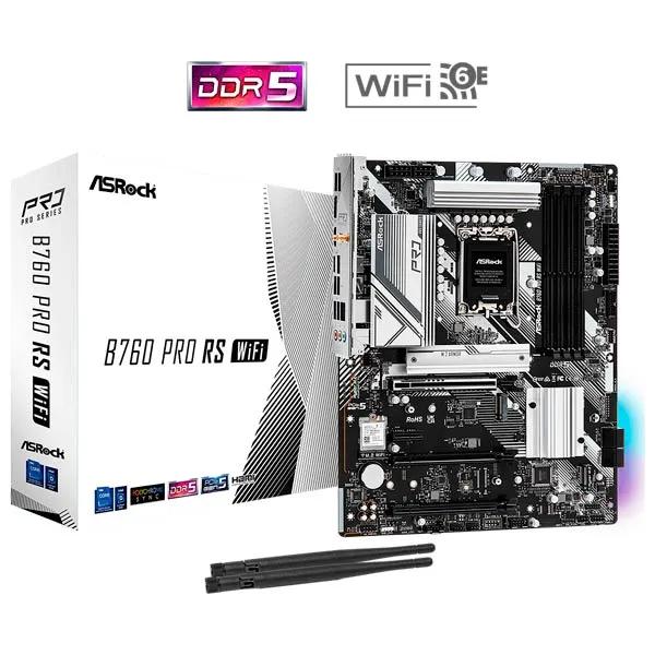 ASRock B760 Pro RS WiFi DDR5 Motherboard