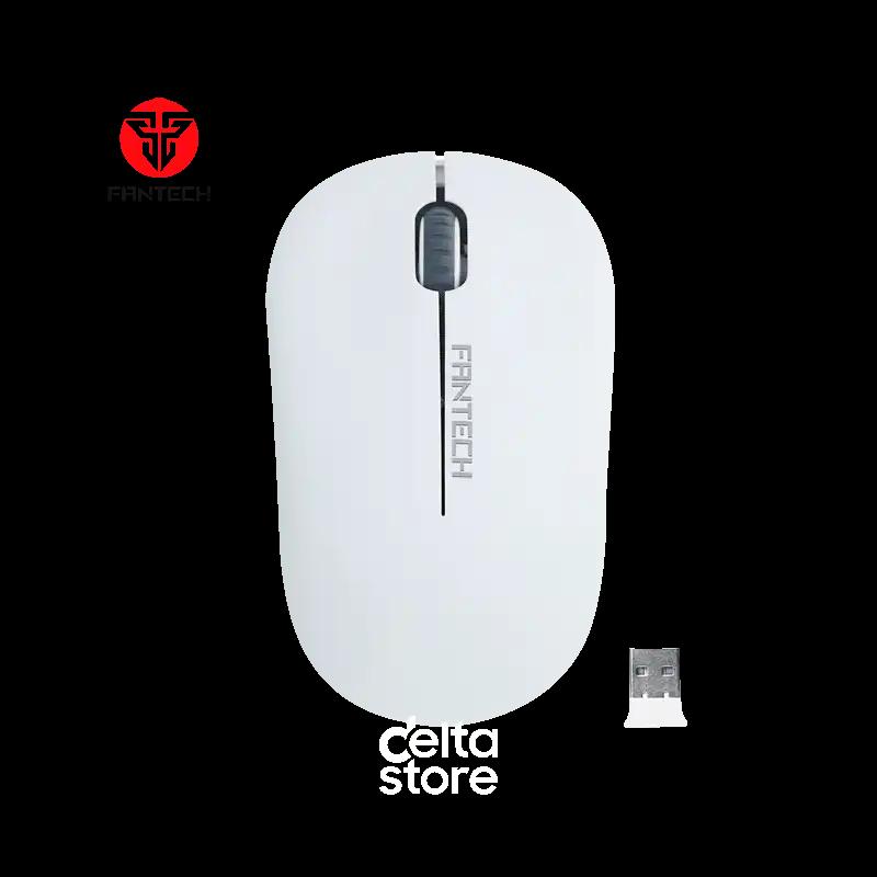 Fantech W188 2.4Ghz White Wireless Mouse