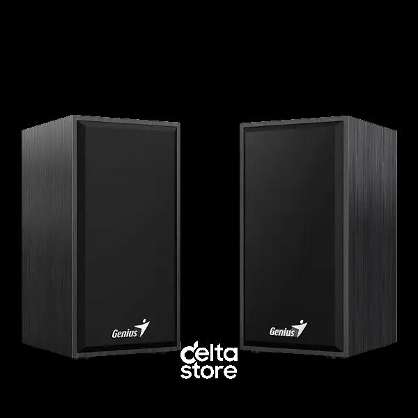 Genius SP-HF180 USB Wooden Black Stereo Speakers