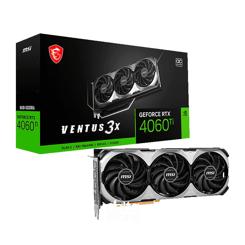 MSI GeForce RTX 4060 Ti VENTUS 3X 8GB OC