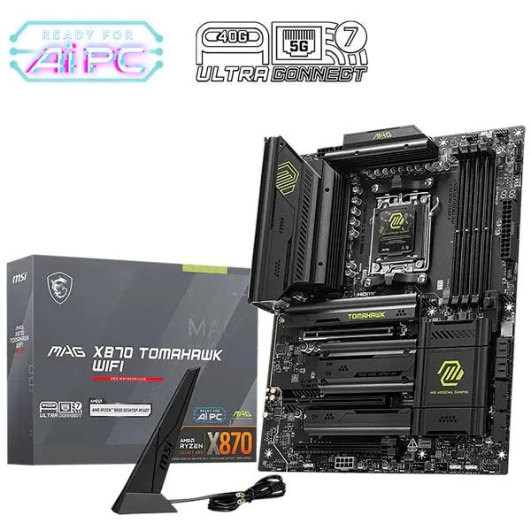 MSI MAG X870 Tomahawk WiFi 7 DDR5 Motherboard