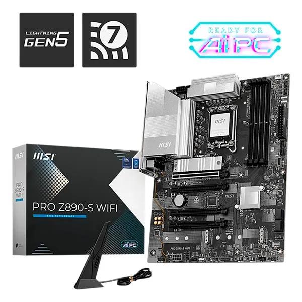 MSI PRO Z890-S WiFi Motherboard