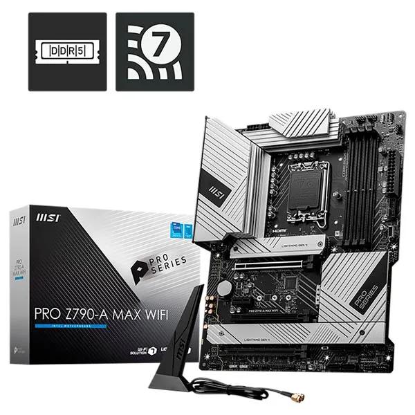 MSI Pro Z790-A Max Wi-Fi 7 DDR5 Motherboard
