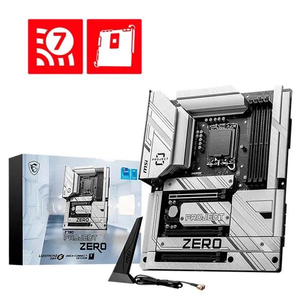 MSI Z790 Project Zero Wi-Fi 7 DDR5 Motherboard