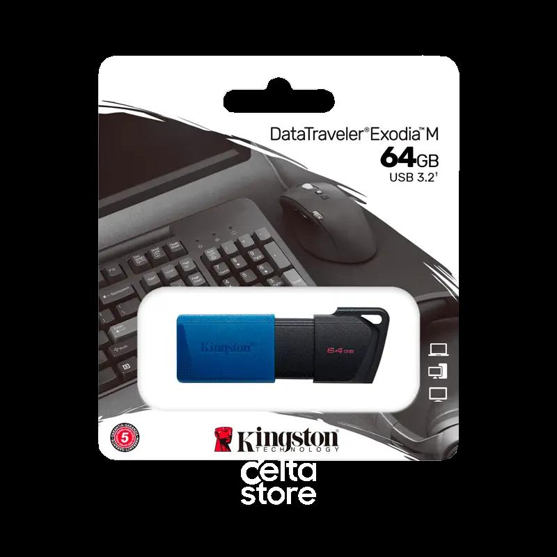 Kingston DataTraveler Exodia M 64GB - USB 3.2 Flash Drive