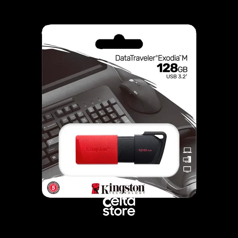 Kingston DataTraveler Exodia M 128GB - USB 3.2 Flash Drive