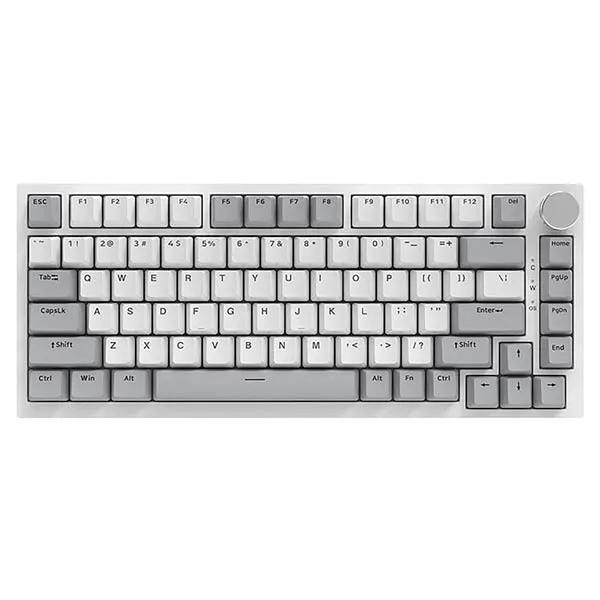 AJAZZ AK820 AS Red Switch Gray White Wired Mechanical Keyboard