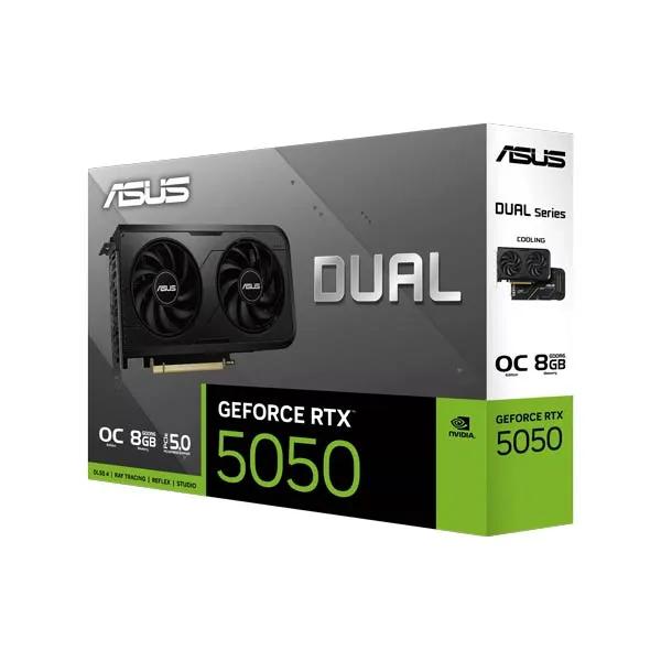 ASUS Dual GeForce RTX 5050 8GB GDDR6 OC Edition 90YV0N72-M0NA00