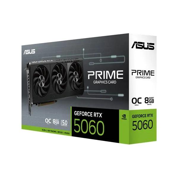 ASUS Prime GeForce RTX 5060 8GB GDDR7 OC Edition