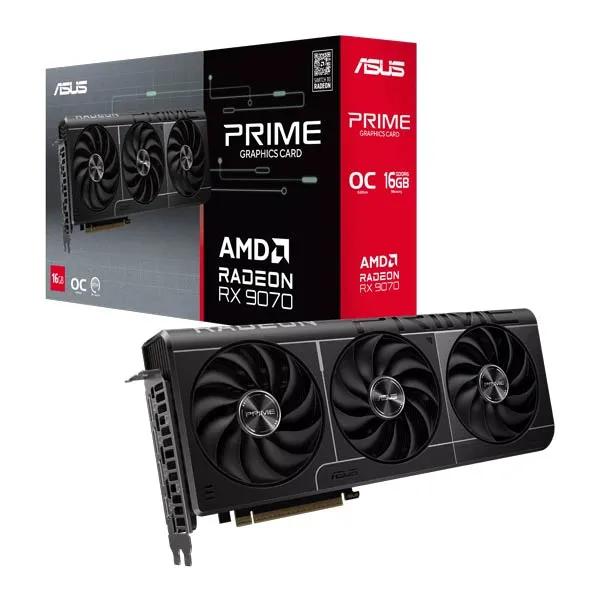ASUS Prime Radeon RX 9070 16GB GDDR6 OC Edition 90YV0LI1-M0NA00