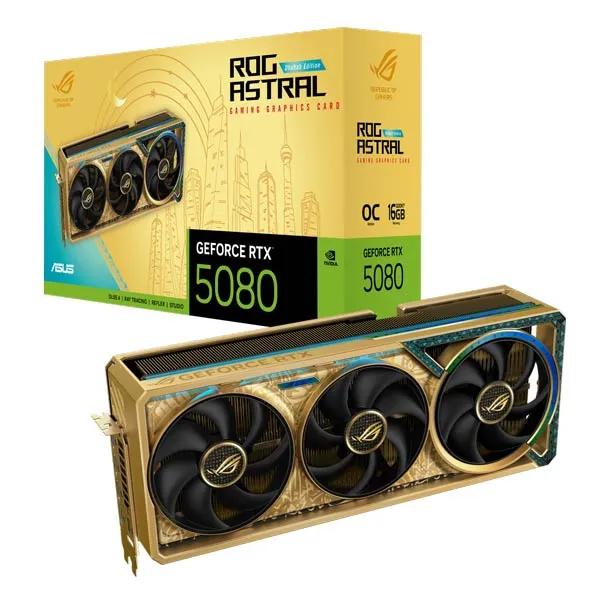 ASUS ROG Astral GeForce RTX 5080 Dhahab CORE OC Edition