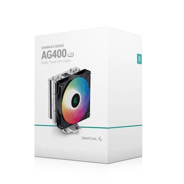 DeepCool Gammaxx AG400 LED Air CPU Cooler R-AG400-BKLNMC-G-1