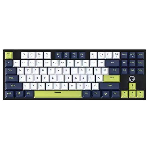Fantech Atom87s MK877S White Taro Switch Mechanical Gaming Keyboard