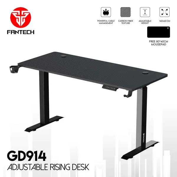 Fantech GD914 Black Adjustable Rising Desk