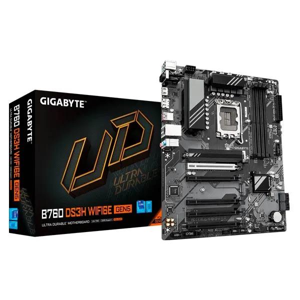 GIGABYTE B760 DS3H WiFi6E Gen 5 Motherboard