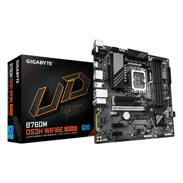 GIGABYTE B760M DS3H WiFi6E Gen 5 Motherboard