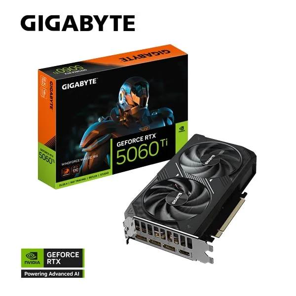 Gigabyte GeForce RTX 5060 Ti WINDFORCE MAX OC 16GB