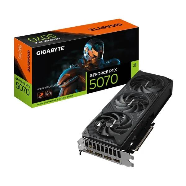 Gigabyte GeForce RTX 5070 WINDFORCE OC SFF 12GB GV-N5070WF3OC-12GD